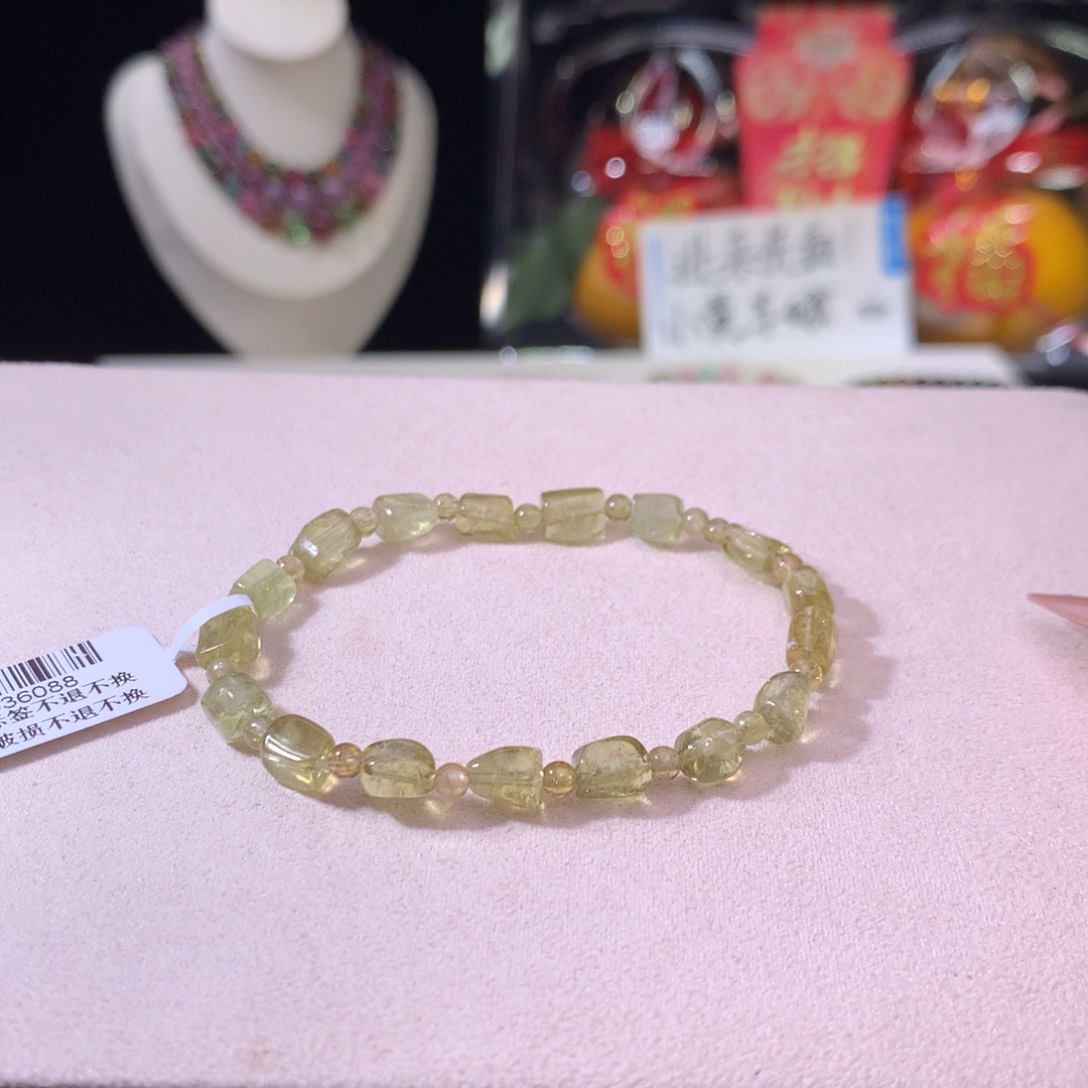 碧玺手链未镶嵌碧玺