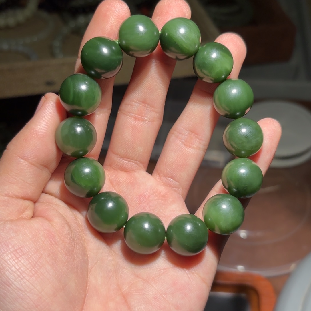 和田玉手链未镶嵌