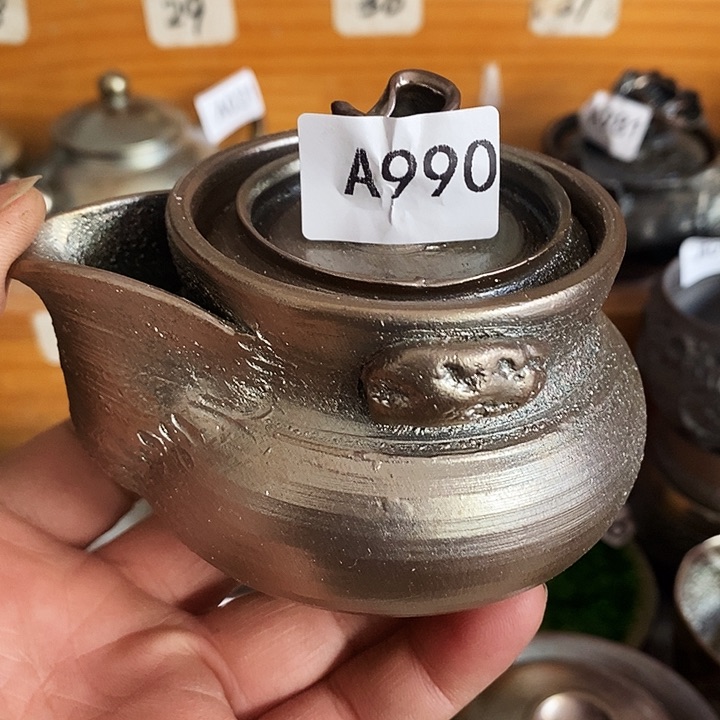 紫砂茶杯柴烧纯手工990