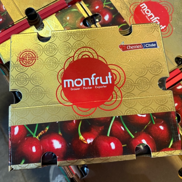 狗头海运晚熟桑提娜3JD5斤车厘子内附果径卡