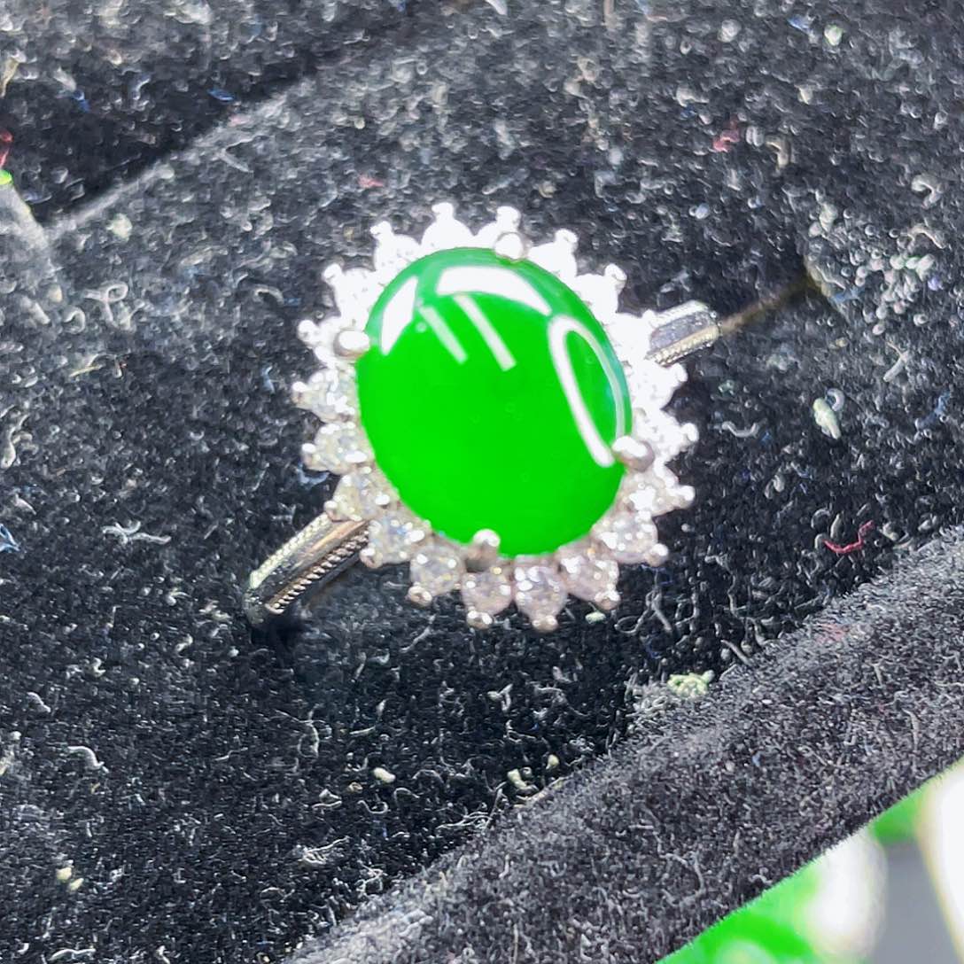 翡翠未镶嵌颈饰7，