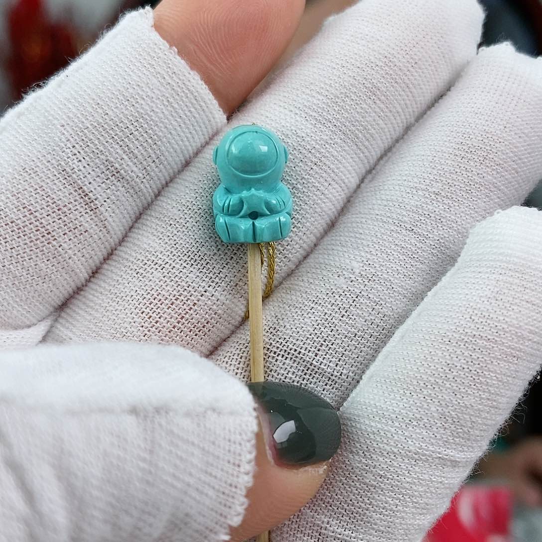 绿松石珠宝奇石未镶嵌