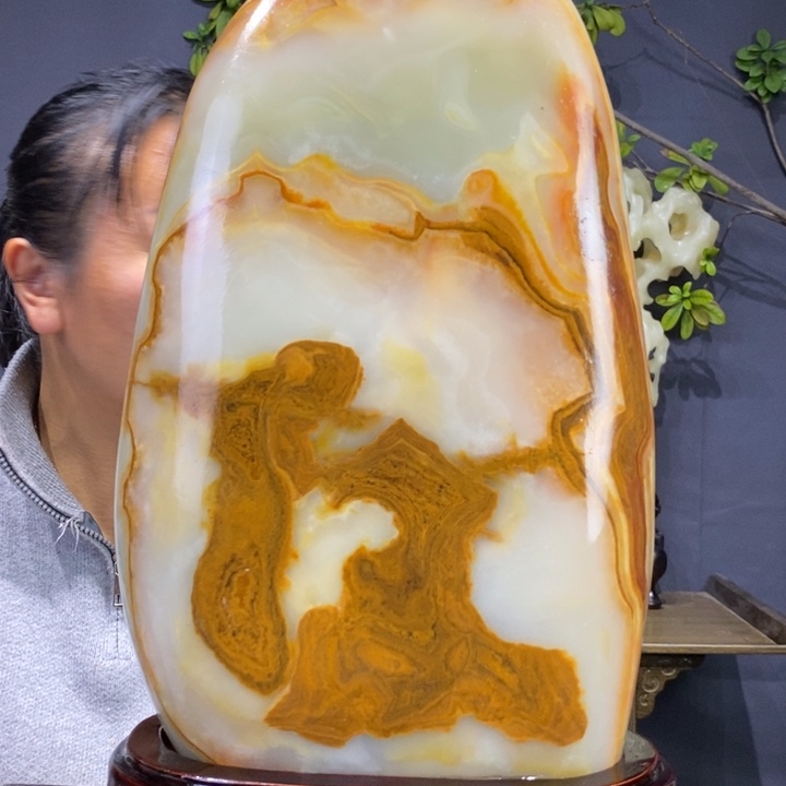 石材精品古青石摆件