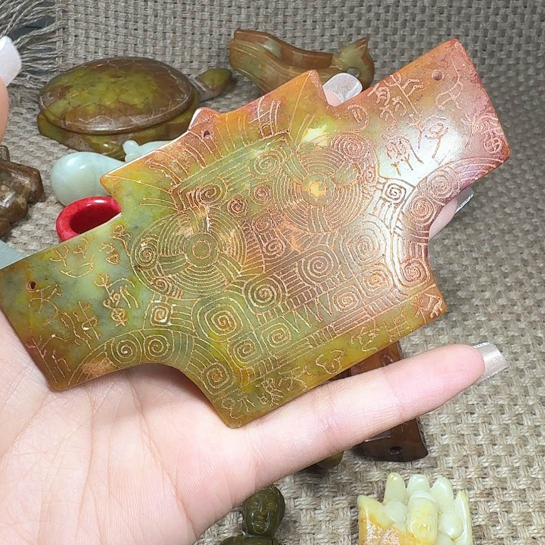 白玉菩提吊坠挂件