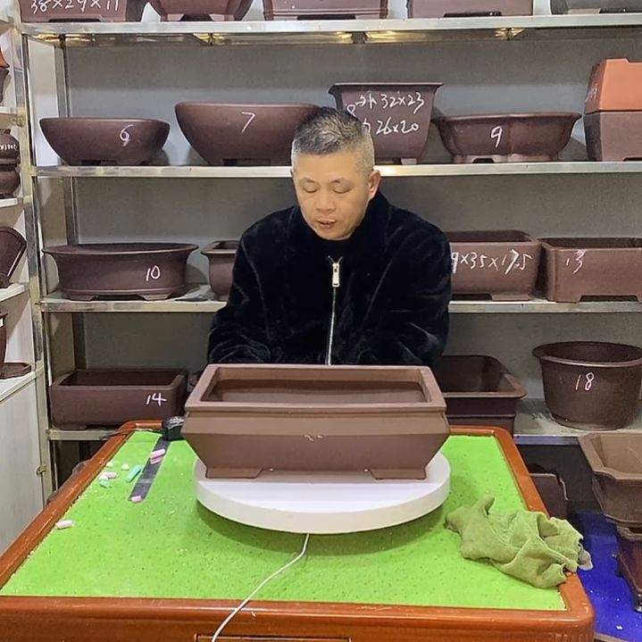 不***生宜兴紫砂花盆花盆，