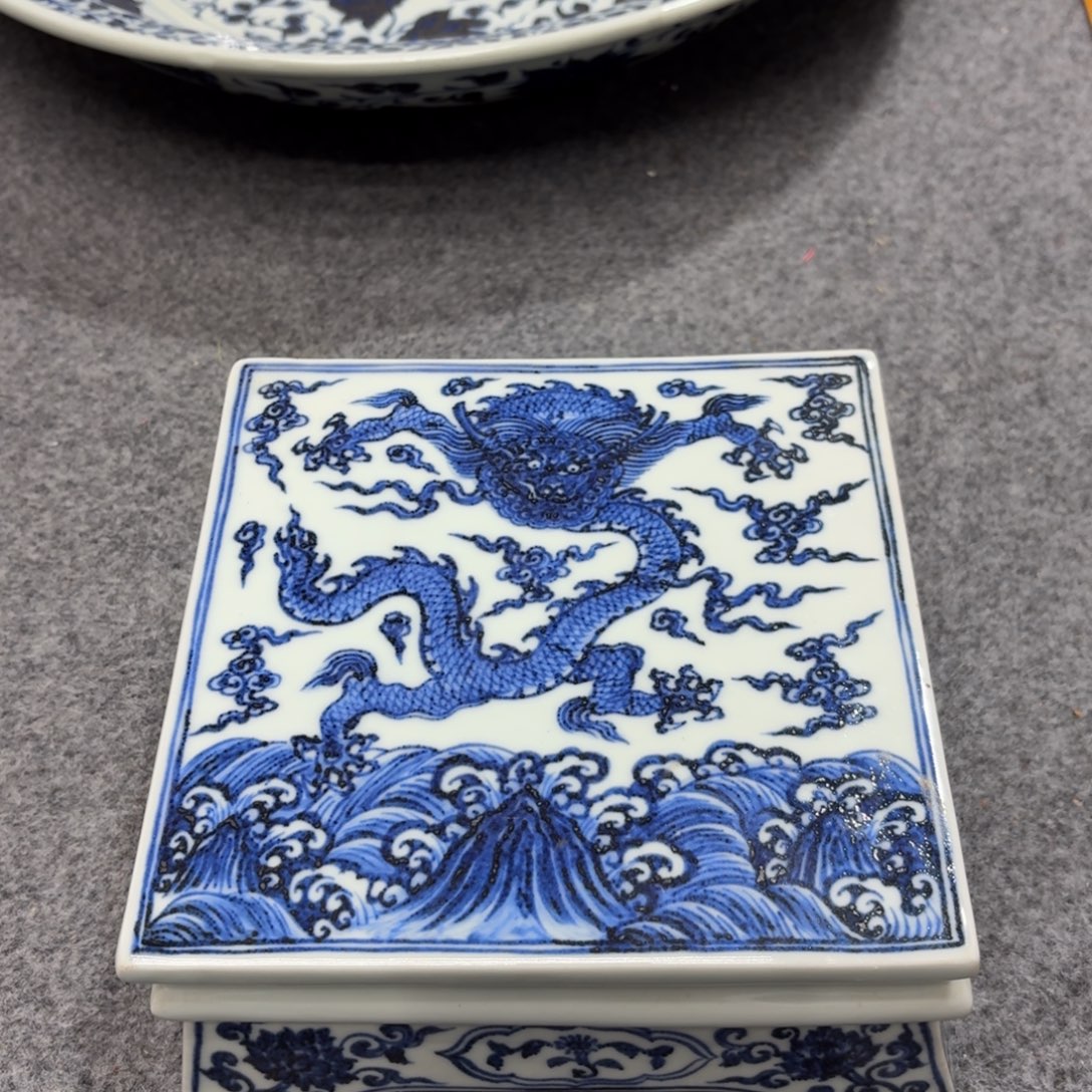 永***0摆件陶瓷器摆件青花