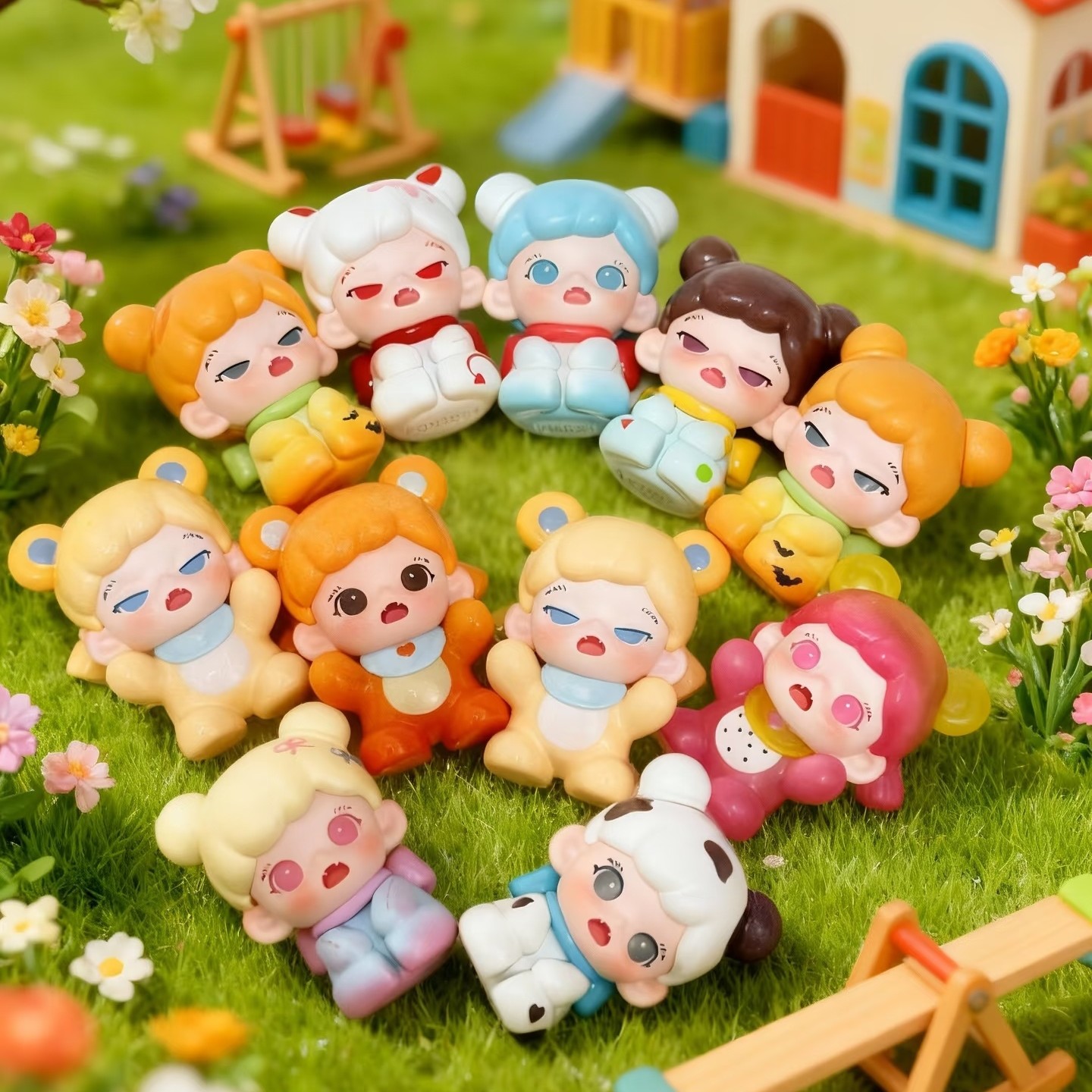 正版新品tnt Zoraa小小幼稚园萌粒盲袋盲盒潮玩盲盒