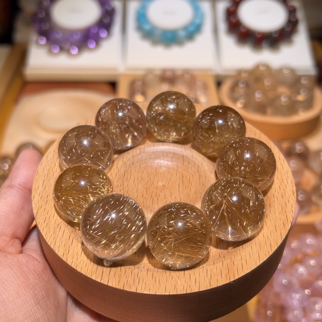 水晶手串未镶嵌子*手串