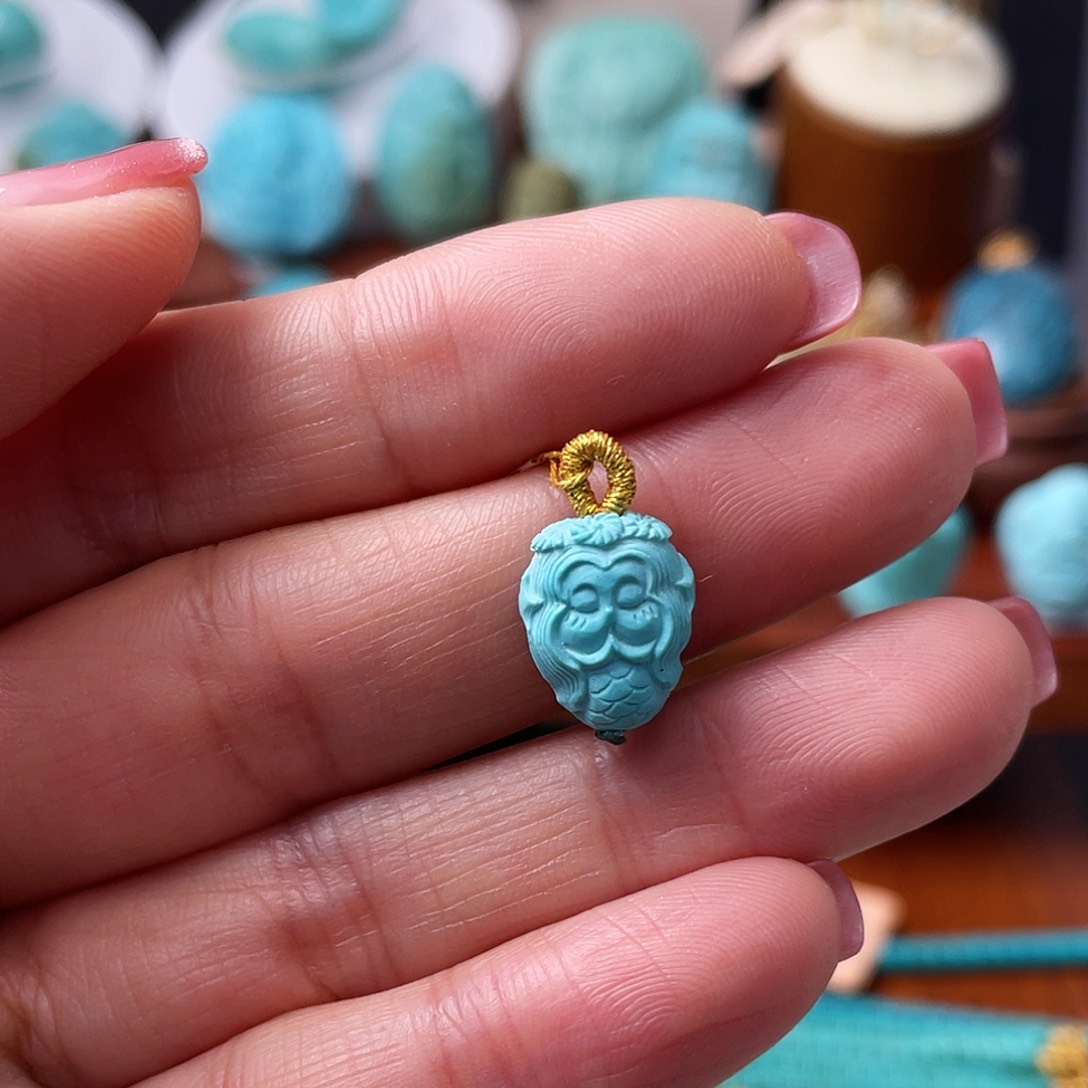 绿松石珠宝奇石未镶嵌