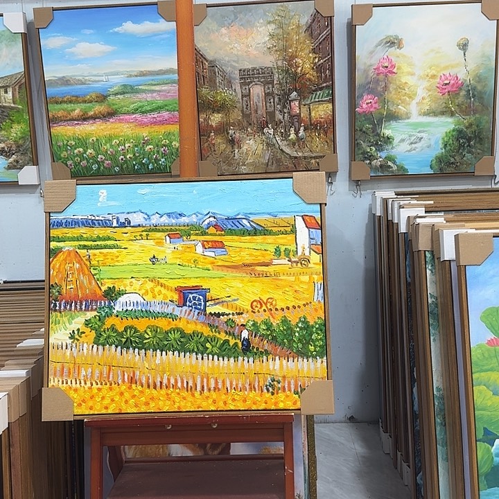 油画5060油画作品展作品展作品集展