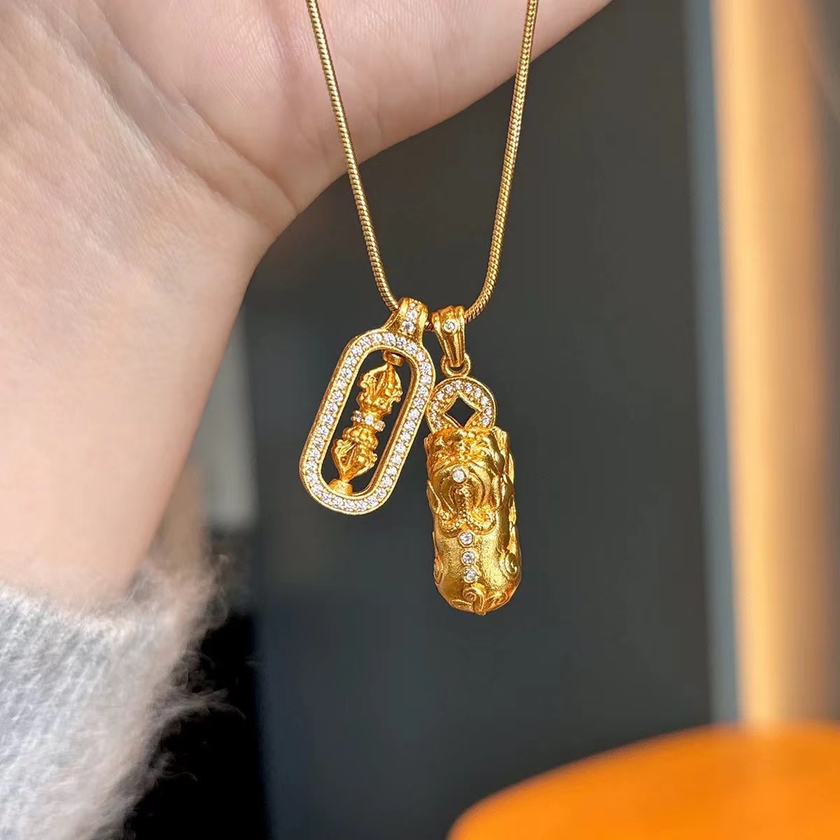 国风设计款 典藏款貔貅吊坠T125