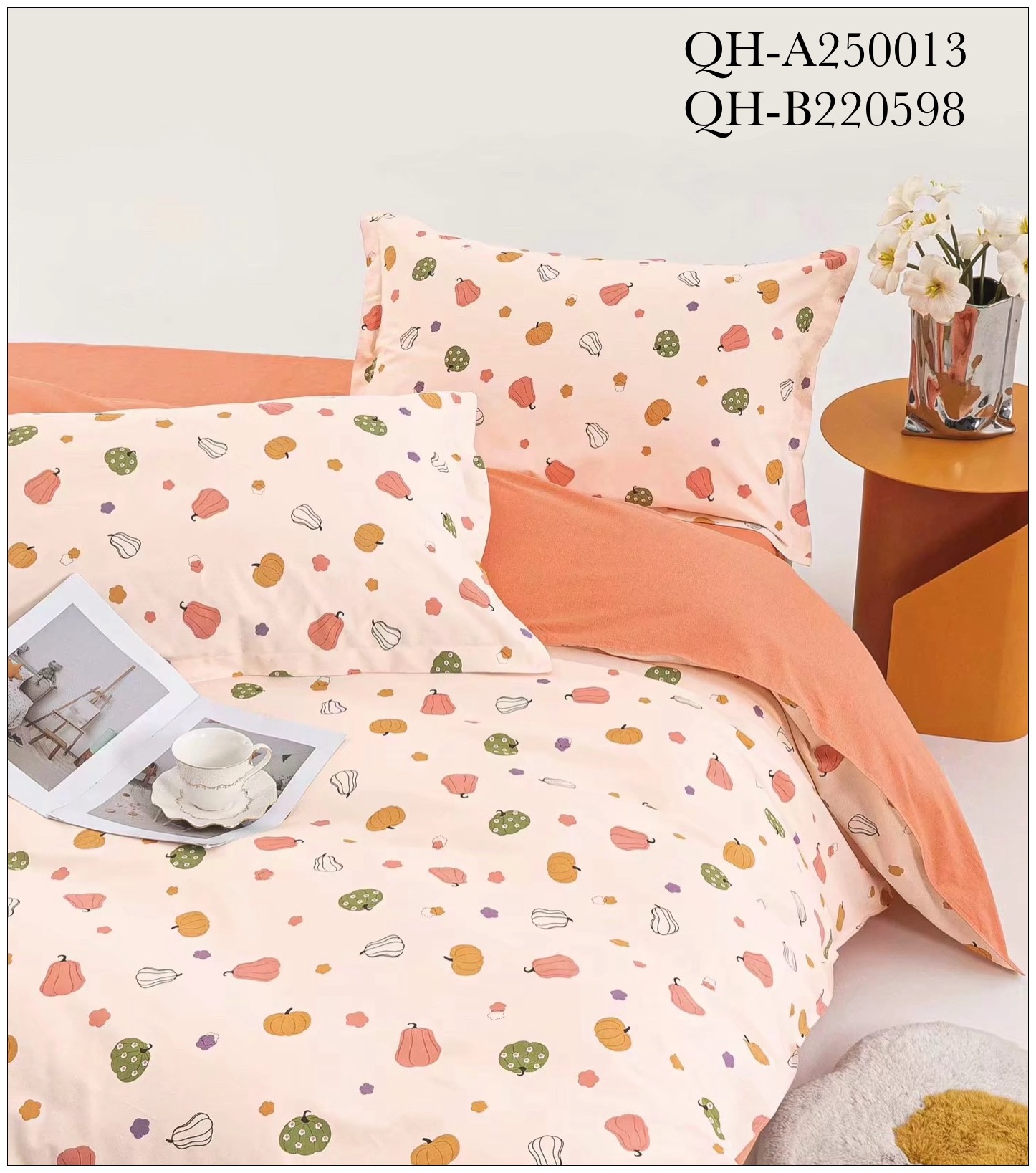 （A小南瓜）斜纹棉纯棉亲肤高级布料被罩被套