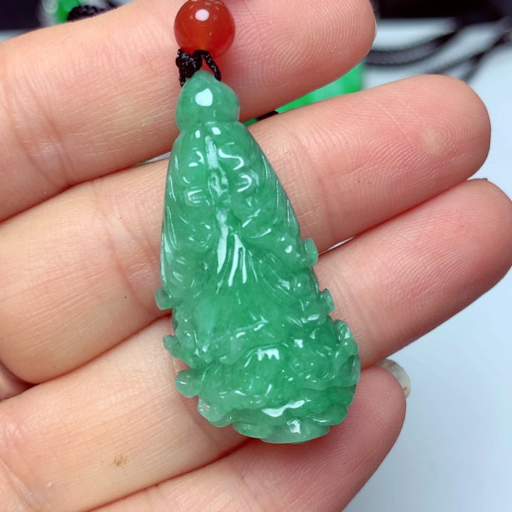 翡翠吊坠(不含链)未镶嵌