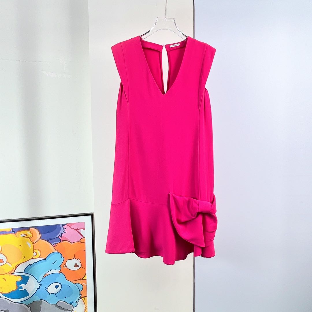 95新/ Miumiu/无袖连衣裙 /36码/Xspn6209