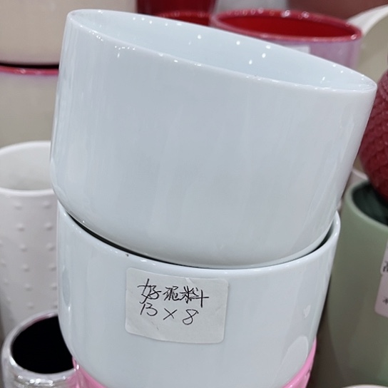 多肉绿植陶瓷花盆9.9包邮，有孔