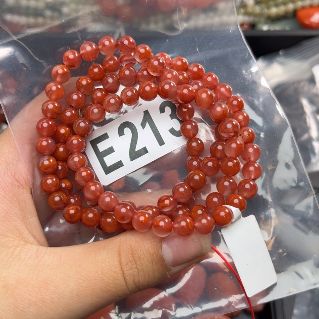 南红玛瑙珠宝奇石未镶嵌6*+