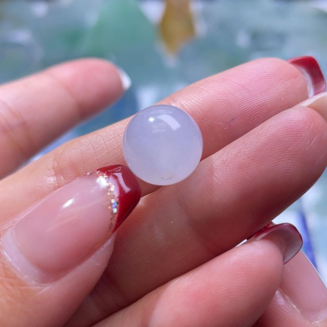 定制翡翠未镶嵌卡12.2珠子