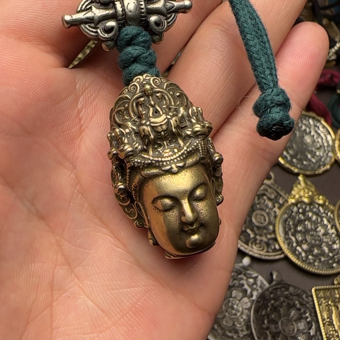 老铜佛头喜欢的来