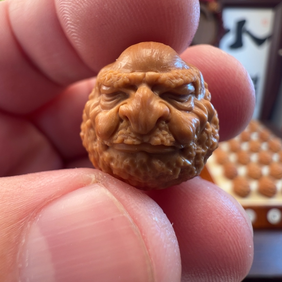 水***ᝰ吊坠核桃1.83达摩头