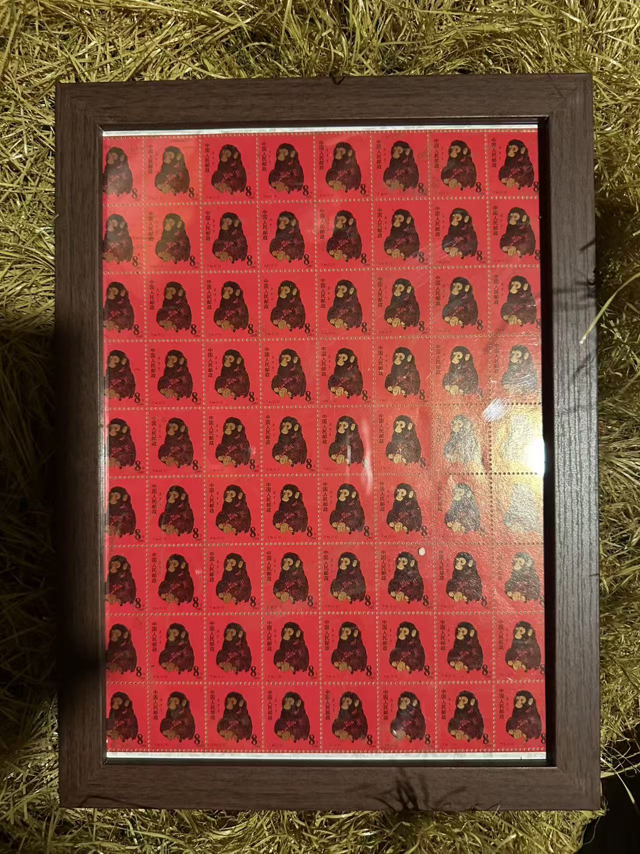 红猴子一板（流水摆件）