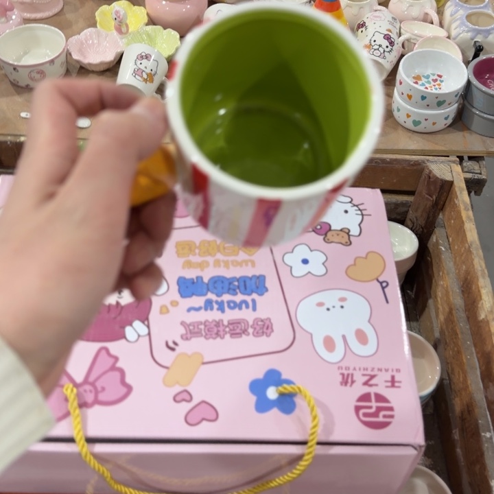 釉下彩高温陶瓷摆件