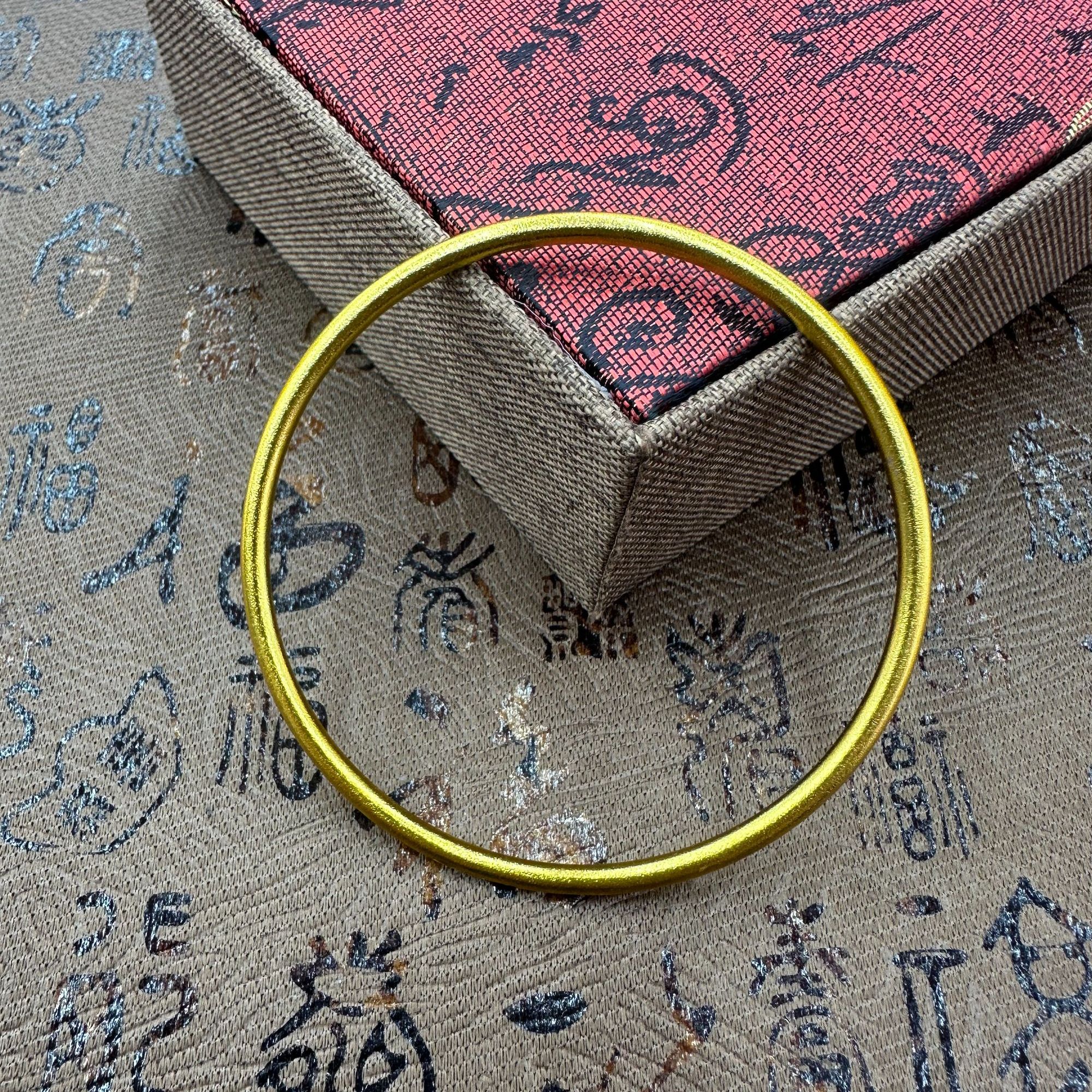 【Z】简约百搭光面三生三世素圈手镯【SPCS60】