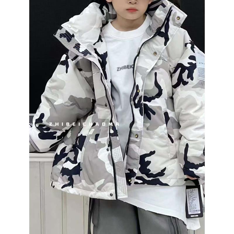M+潮童季冬季加厚夏季印花普通外套迷彩秋冬韩版迷彩色57027