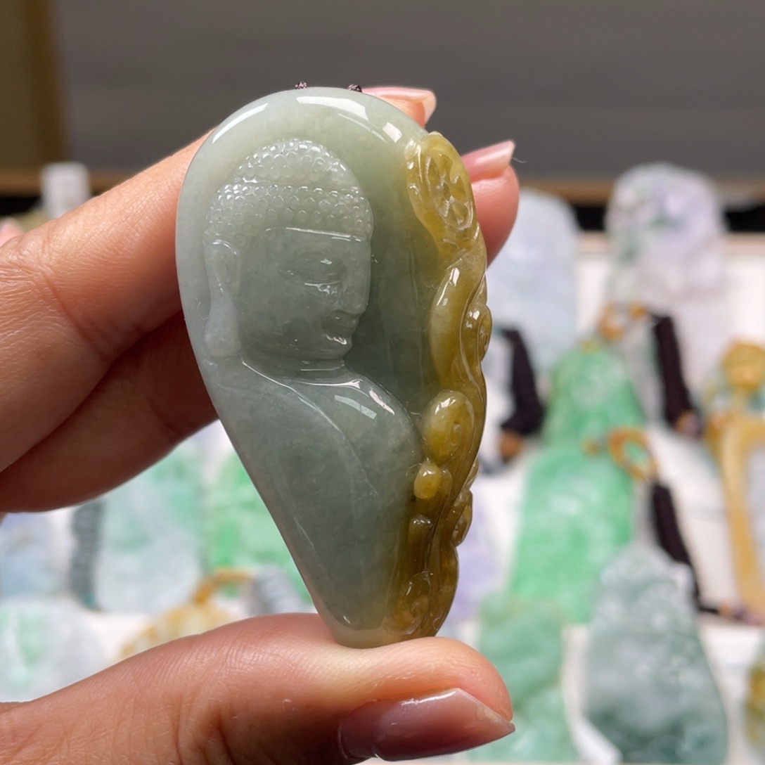 翡翠吊坠(不含链)未镶嵌