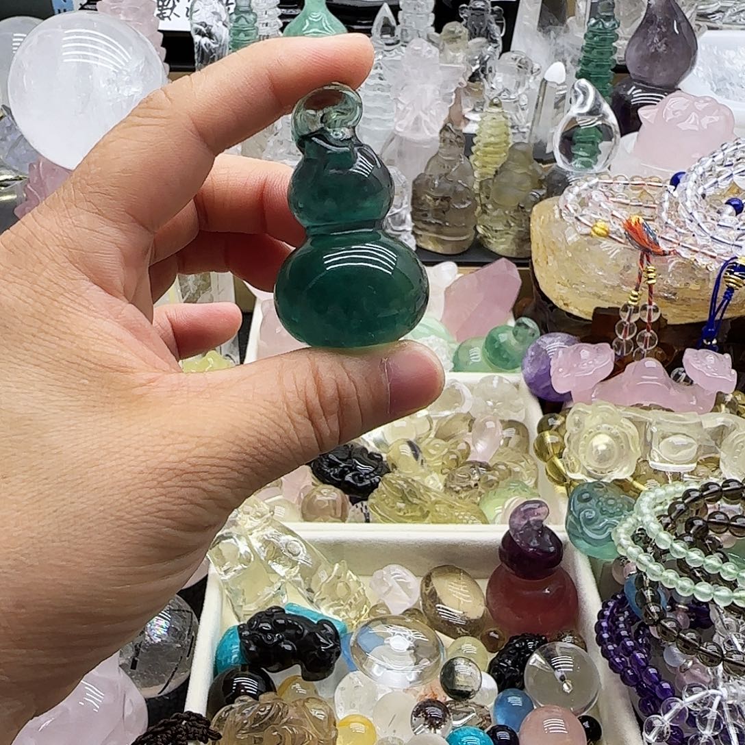 未镶嵌车挂水晶摆件