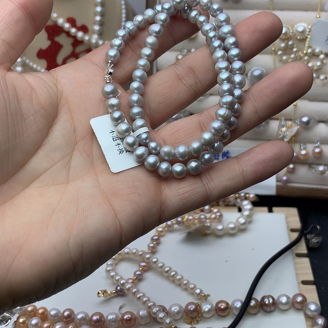 淡水珍珠6-7未镶嵌p*ex 24