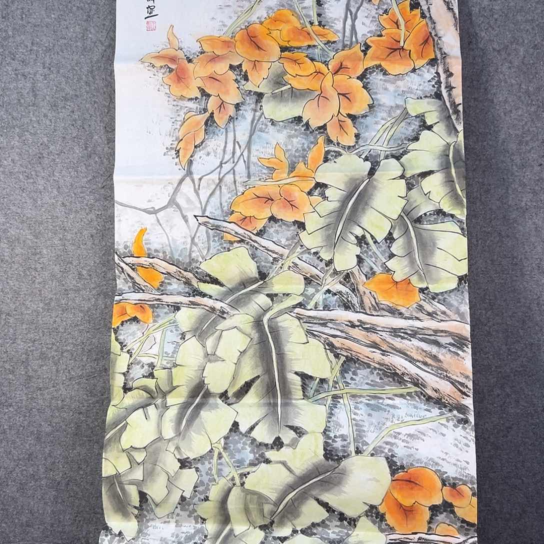 国画589 花鸟在此鸣叫的日子