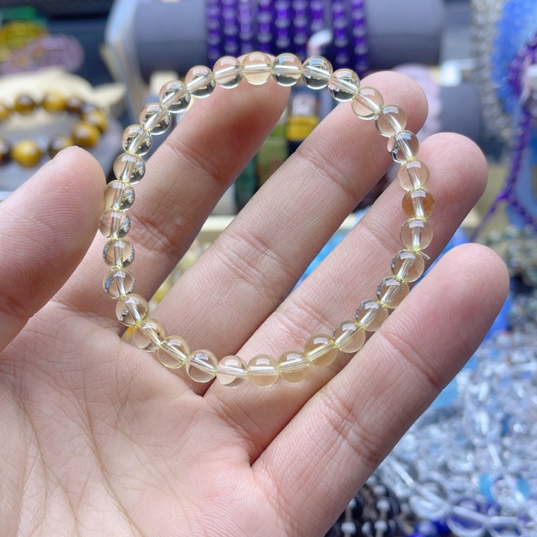水晶手链未镶嵌6mmmmmmmmm