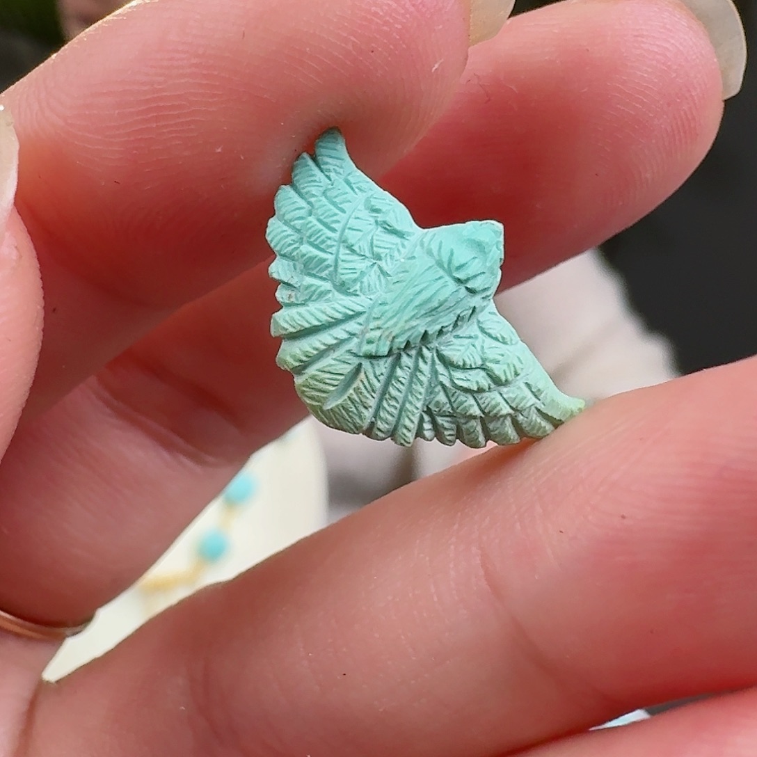 绿松石珠宝奇石未镶嵌