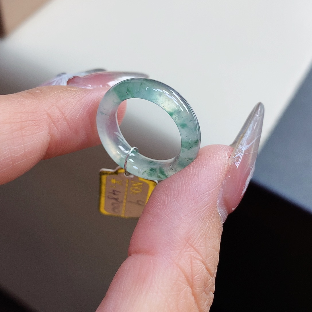 翡翠戒指未镶嵌9号