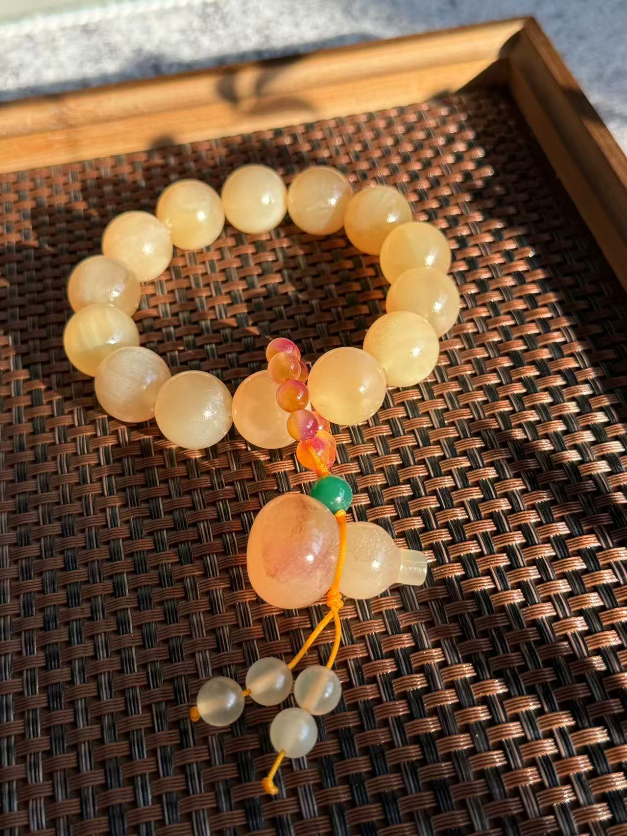 手链 非金属手链 羊角手串 直播链接