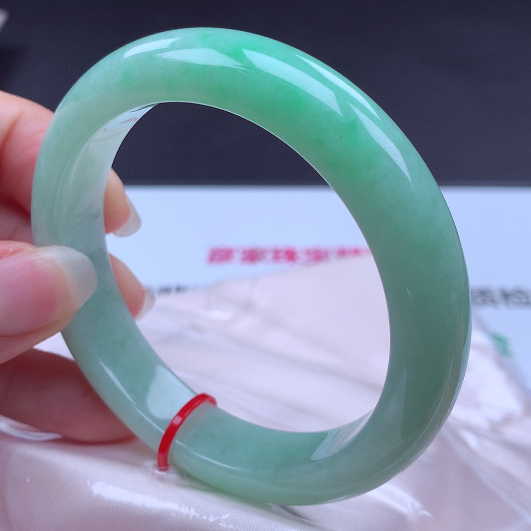 未镶嵌手镯翡翠傲**梅手镯001842