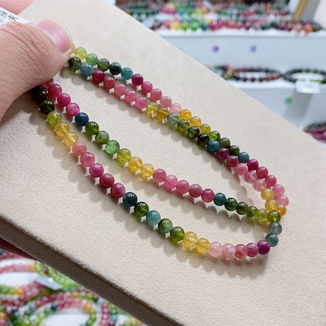 碧玺手链未镶嵌手链5