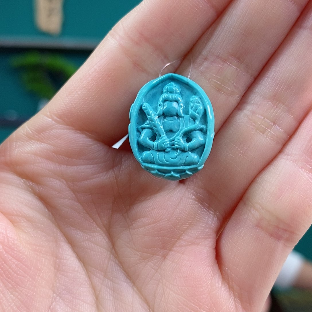 未镶嵌绿松石珠宝奇石