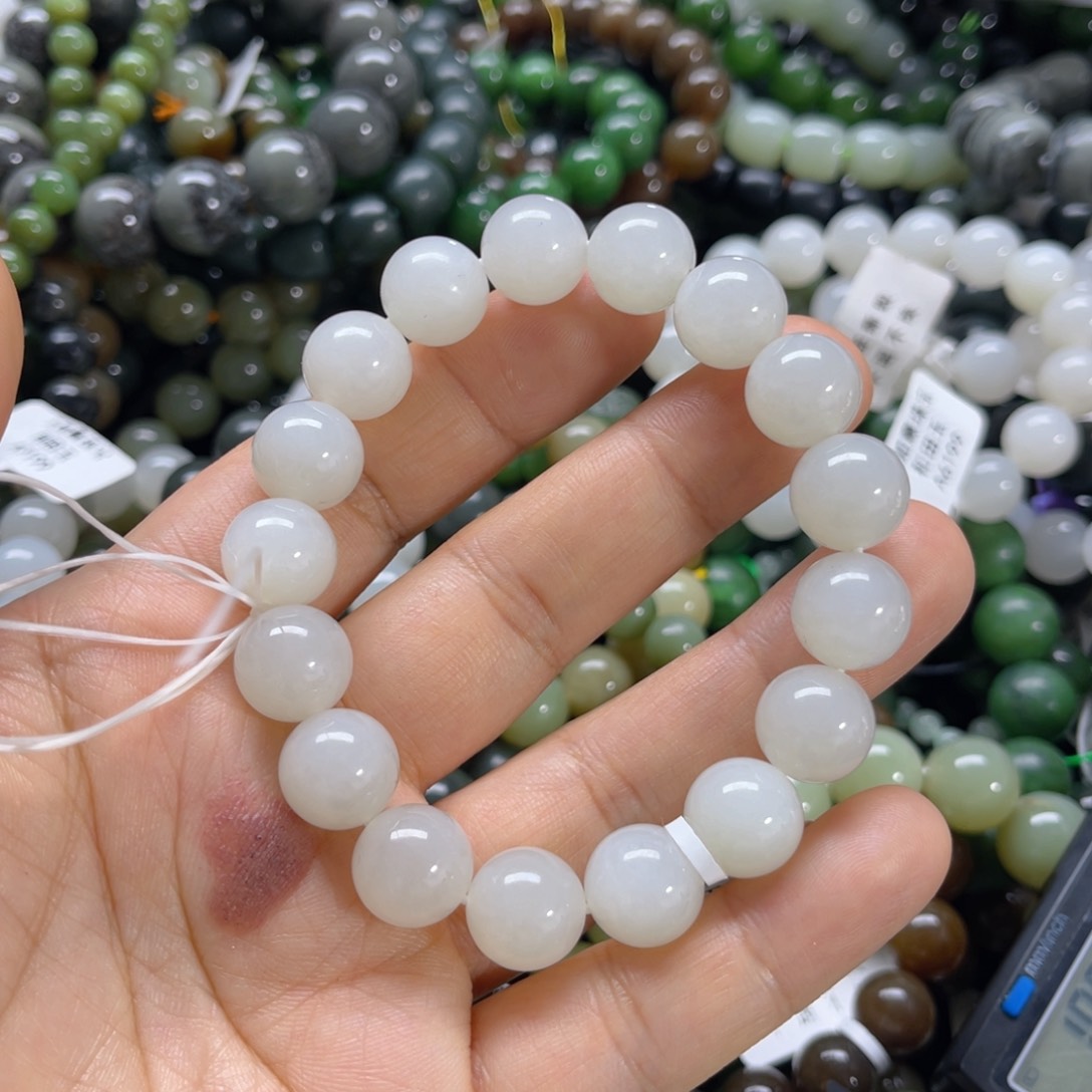 未镶嵌手串和田玉
