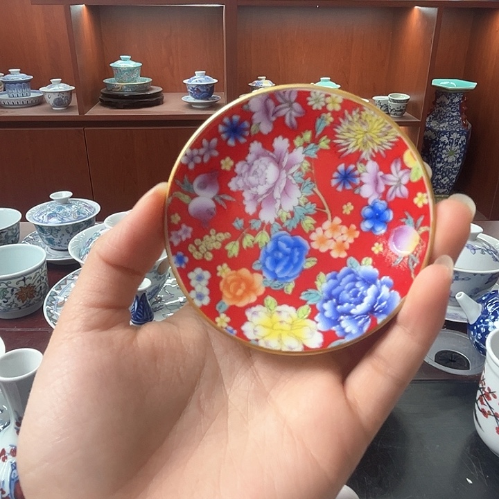 摆件景德镇陶瓷茶具摆件日用瓷器