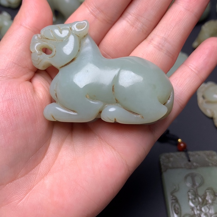 和田玉把件未镶嵌