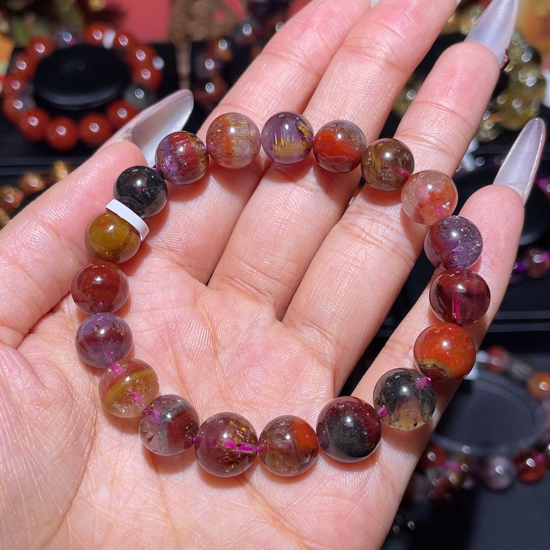 水晶极光多宝10未镶嵌极光多宝