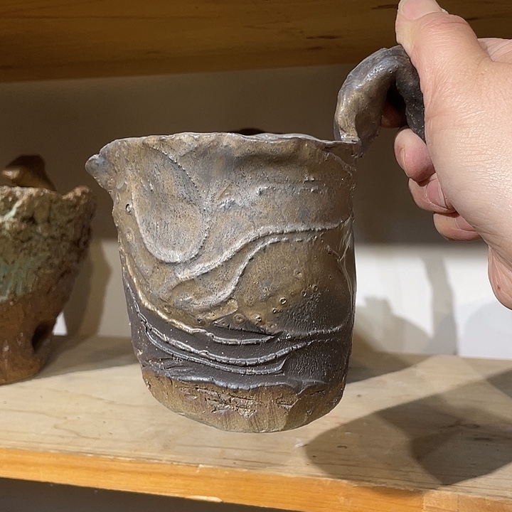 紫砂花盆景德镇陶瓷