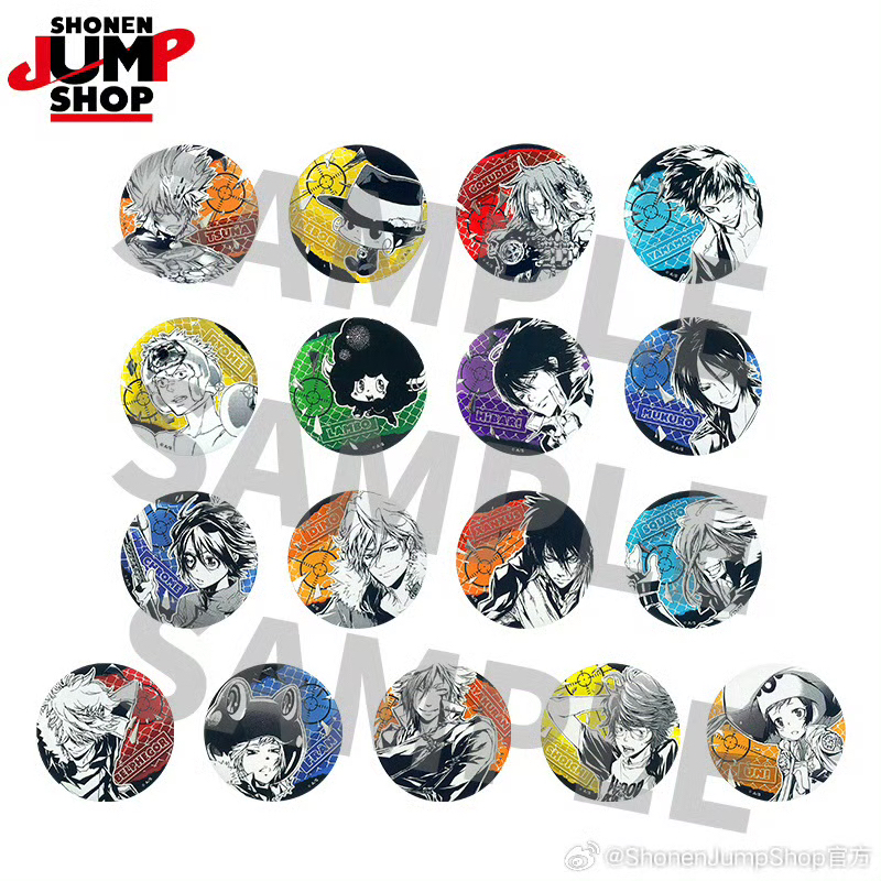 【拆盒】家庭教师原画浮雕二弹彩图闪吧唧Q版钥匙扣js文库徽章盲盒