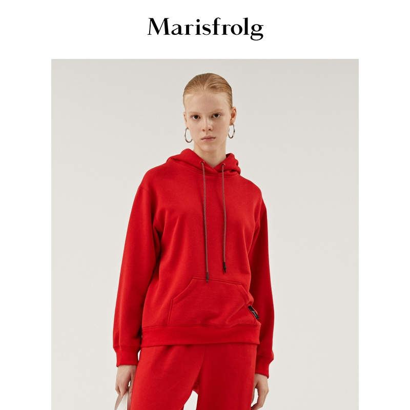 Marisfrolg/玛丝菲尔女装春季新款专柜同款卫衣A1AY14371