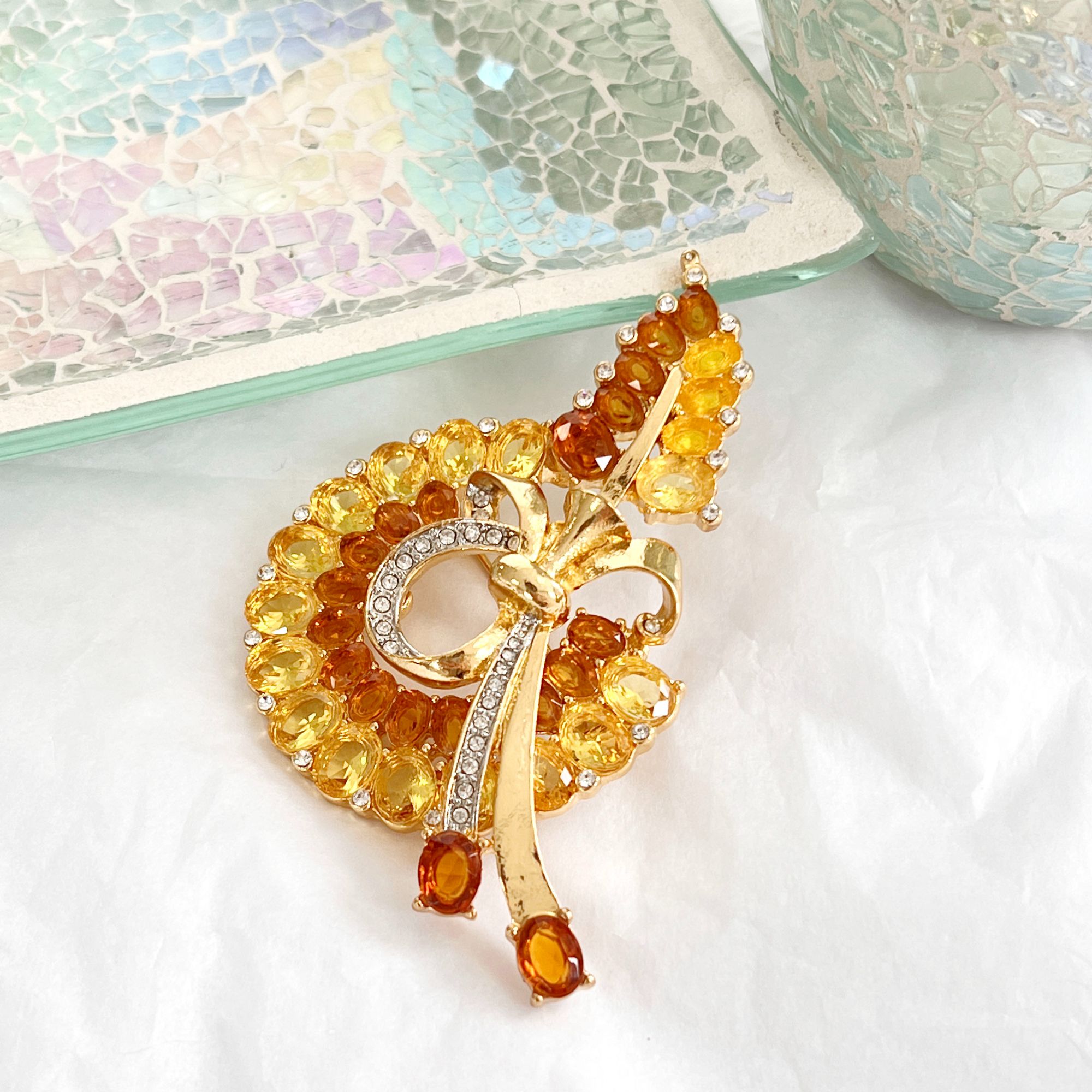 合金胸针 欧美高档精致胸针【哎呦家17596】