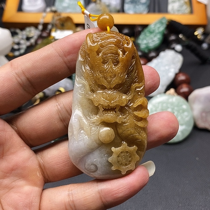 未镶嵌吊坠(不含链)琥珀潮**彬