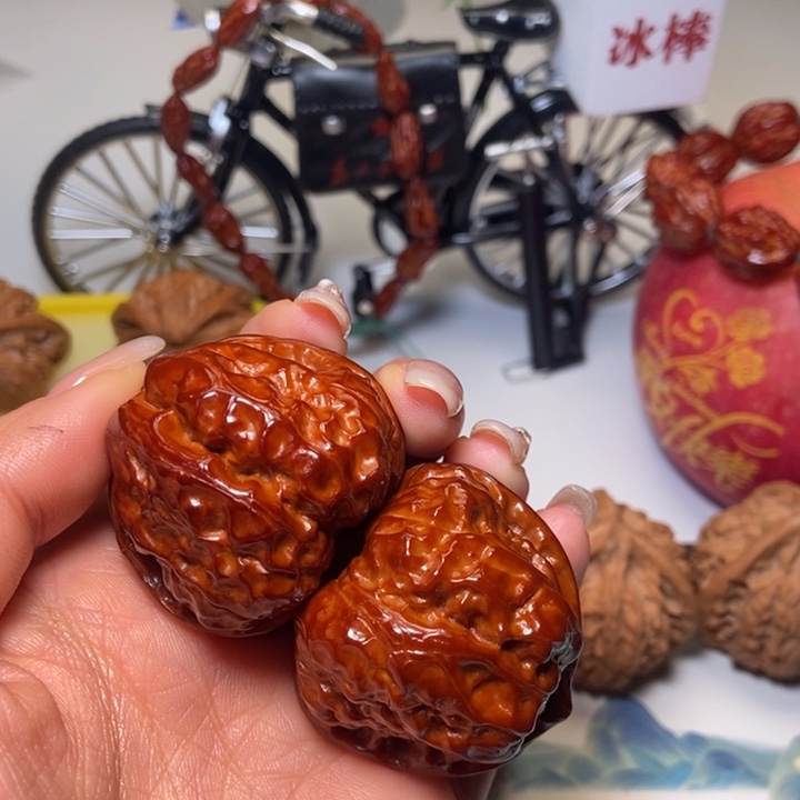 小***儿文玩核桃吊坠蛤蟆头42蛤蟆头