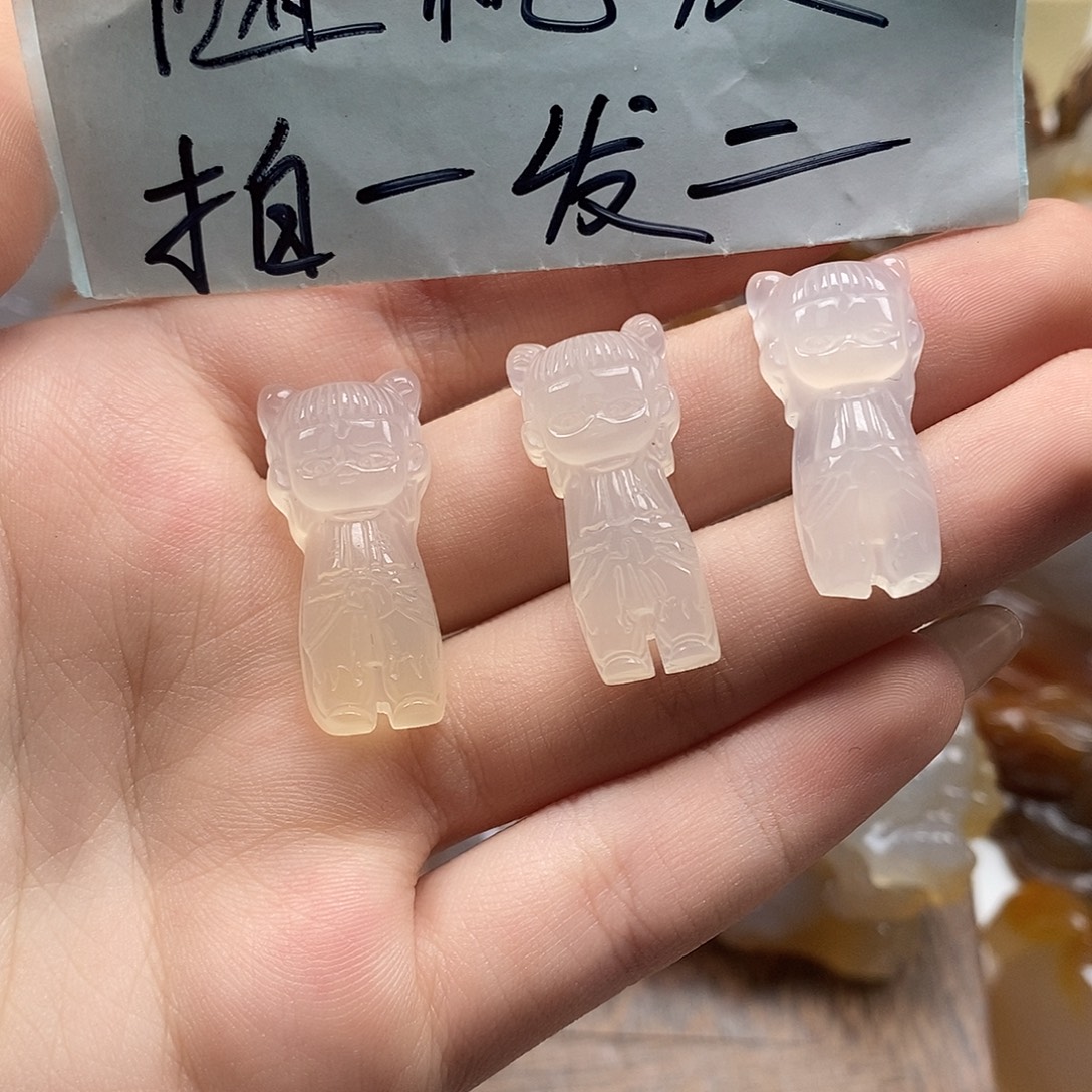 玛瑙/玉髓未镶嵌颈饰