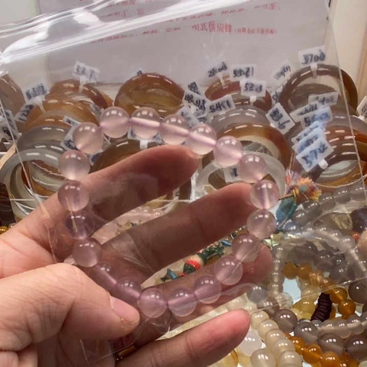 有***望玛瑙/玉髓未镶嵌手链